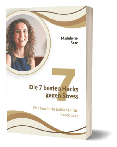 Die 7 besten Hacks gegen Stress Mockup - Madeleine Saar